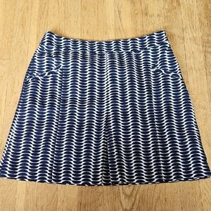 Boden Op-Art A-Line Skirt 10